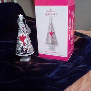 NWT Hallmark "A Season of Beauty" ornament